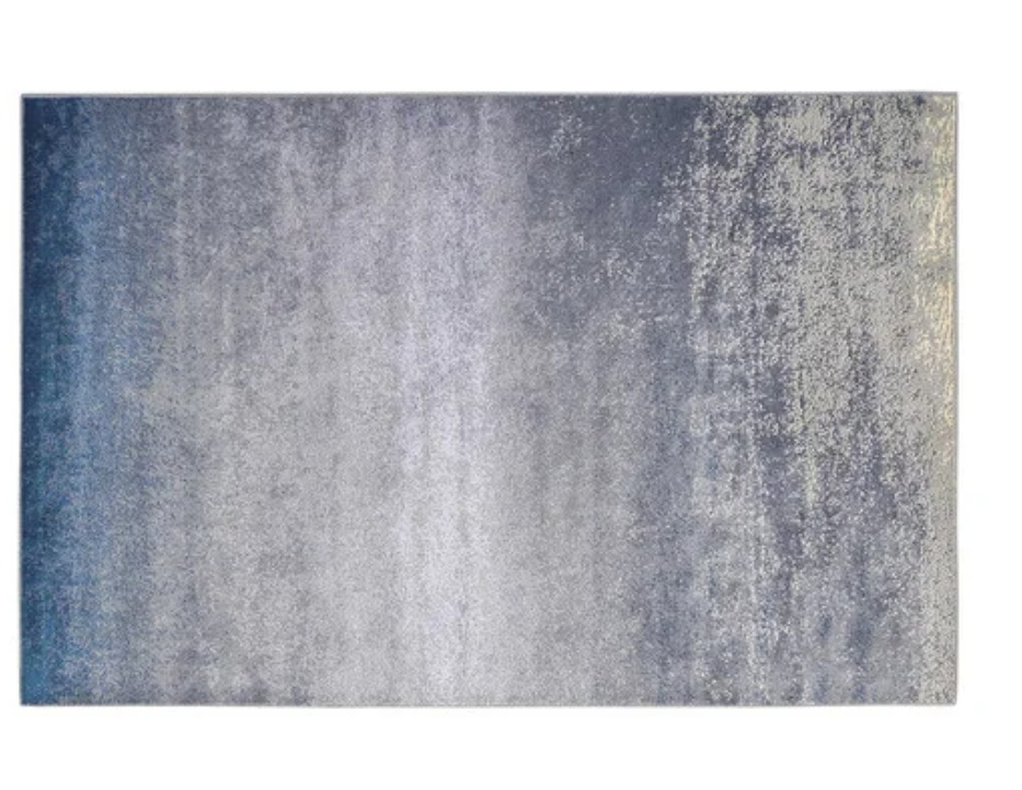 Tapete Abstrato Supreme Água - Azul